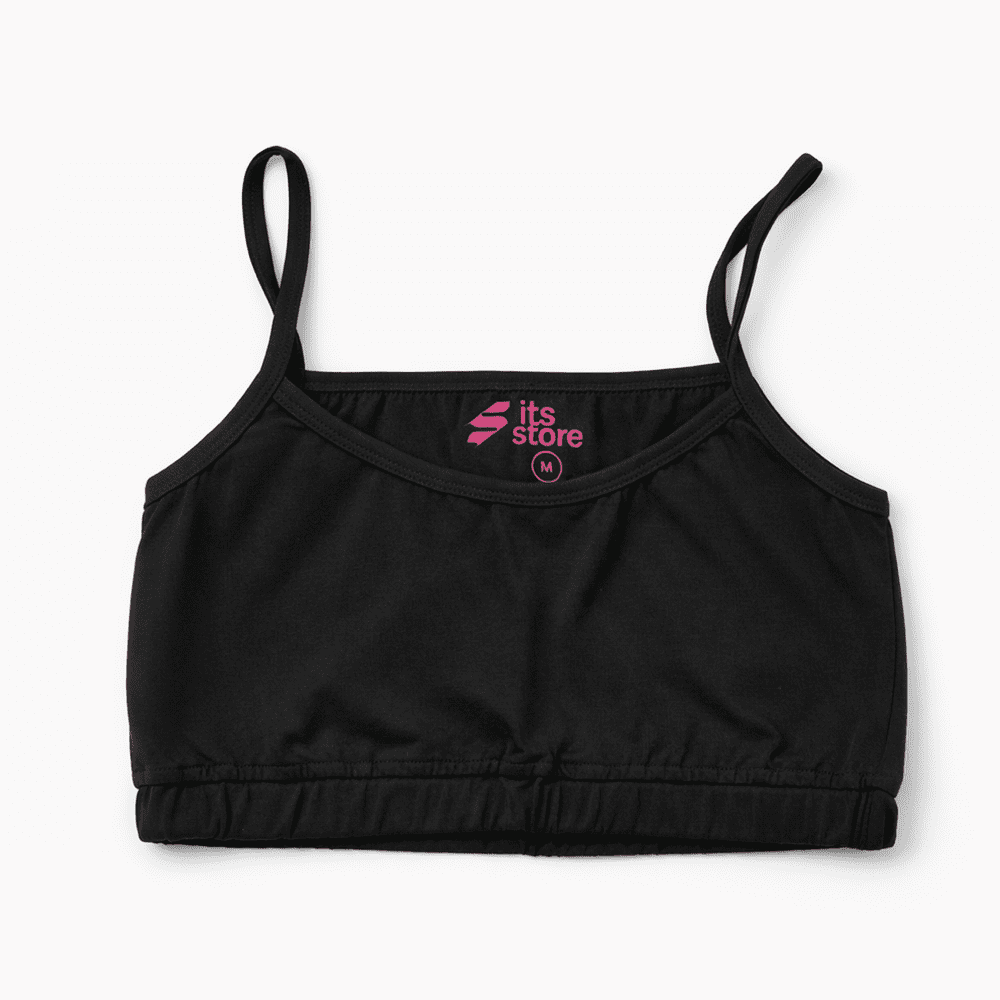 Soft Cotton Thin Strap Bra